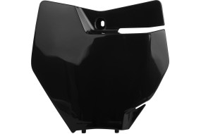 FRONT # PLATE SX/SXF 16-18 BLK